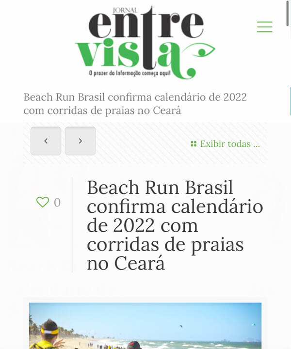 Beach Run Brasil confirma calendário de 2022 com corridas de praias no Ceará